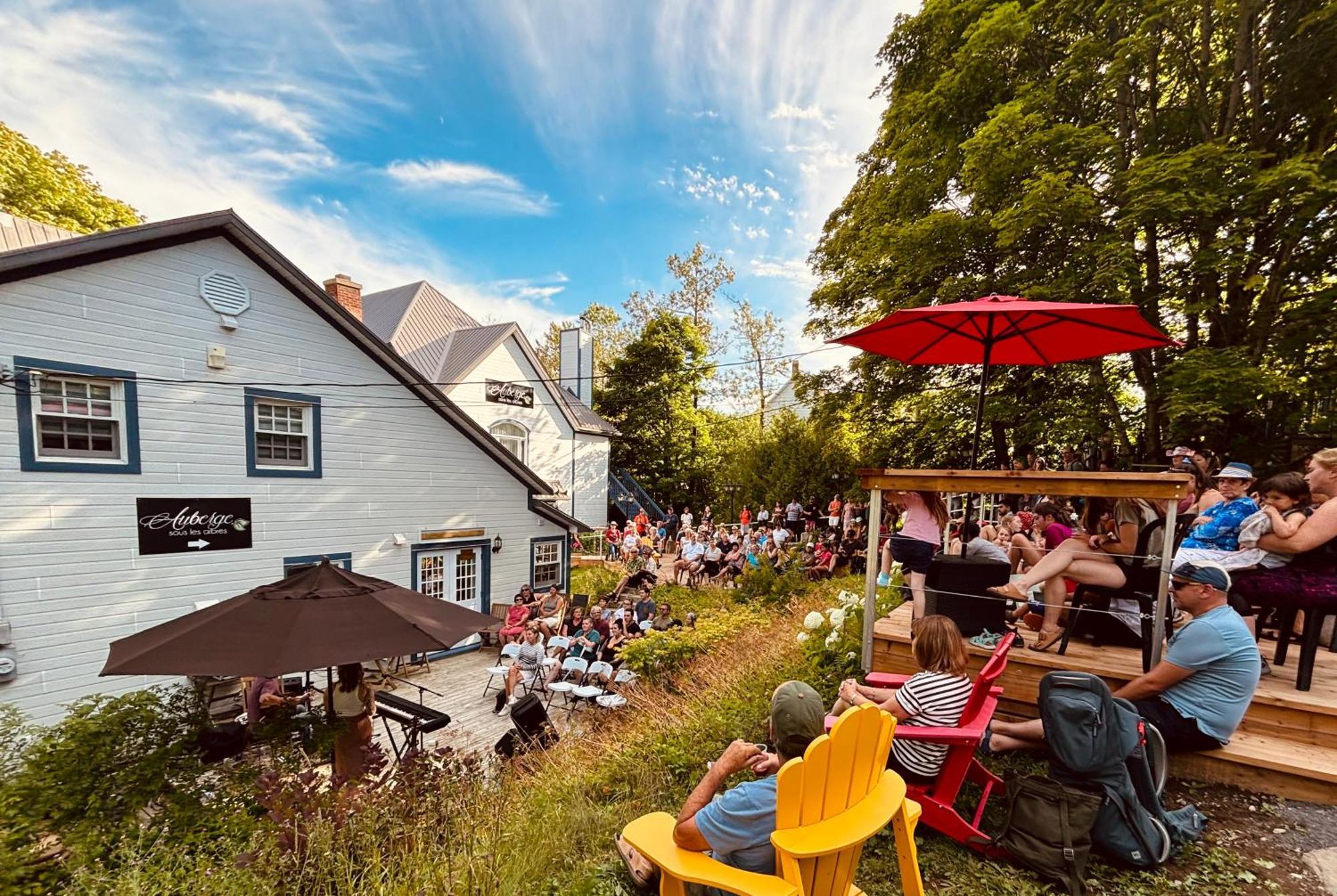 Auberge Sous Les Arbres Gaspé Zewnętrze zdjęcie