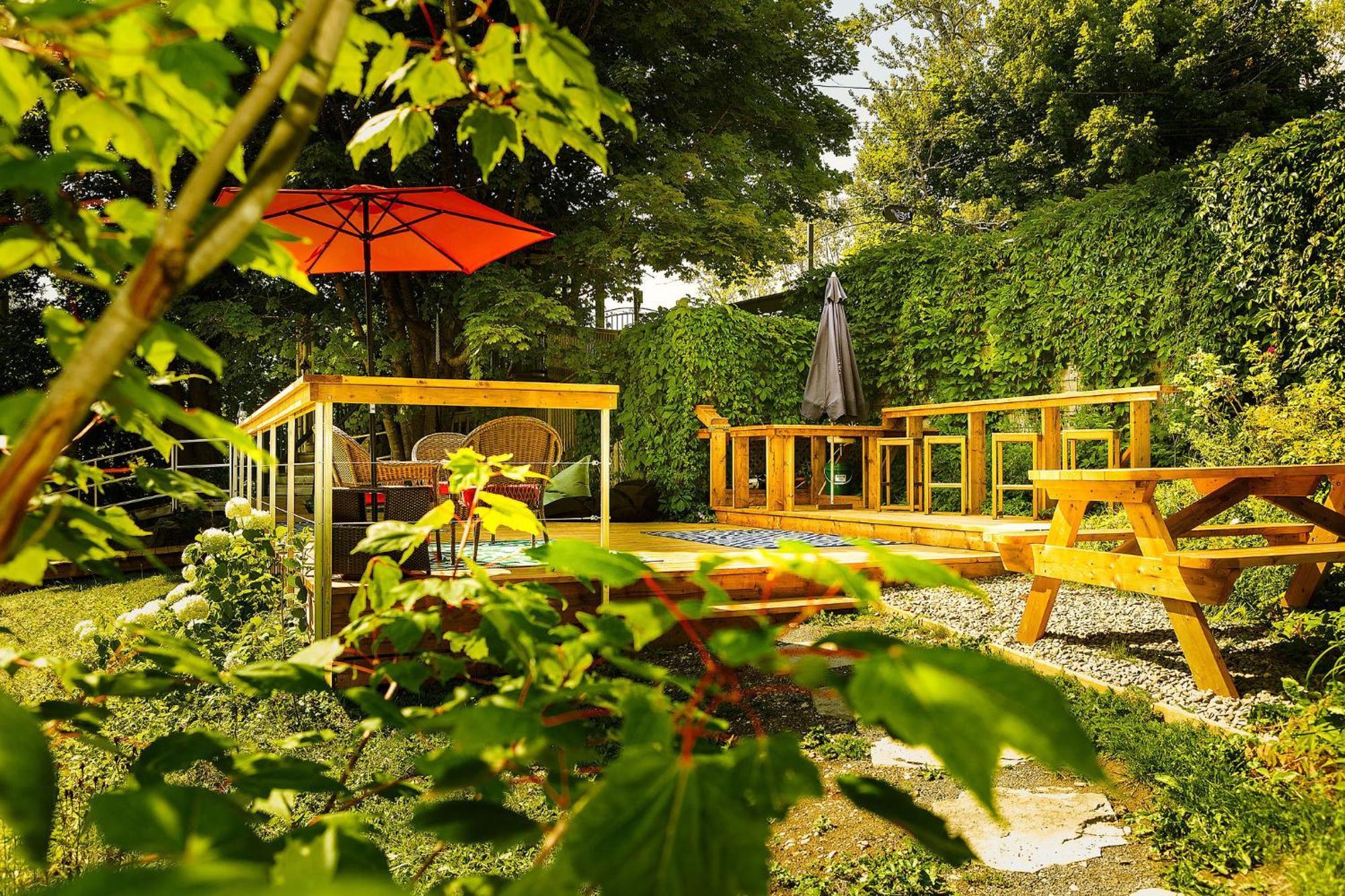 Auberge Sous Les Arbres Gaspé Zewnętrze zdjęcie