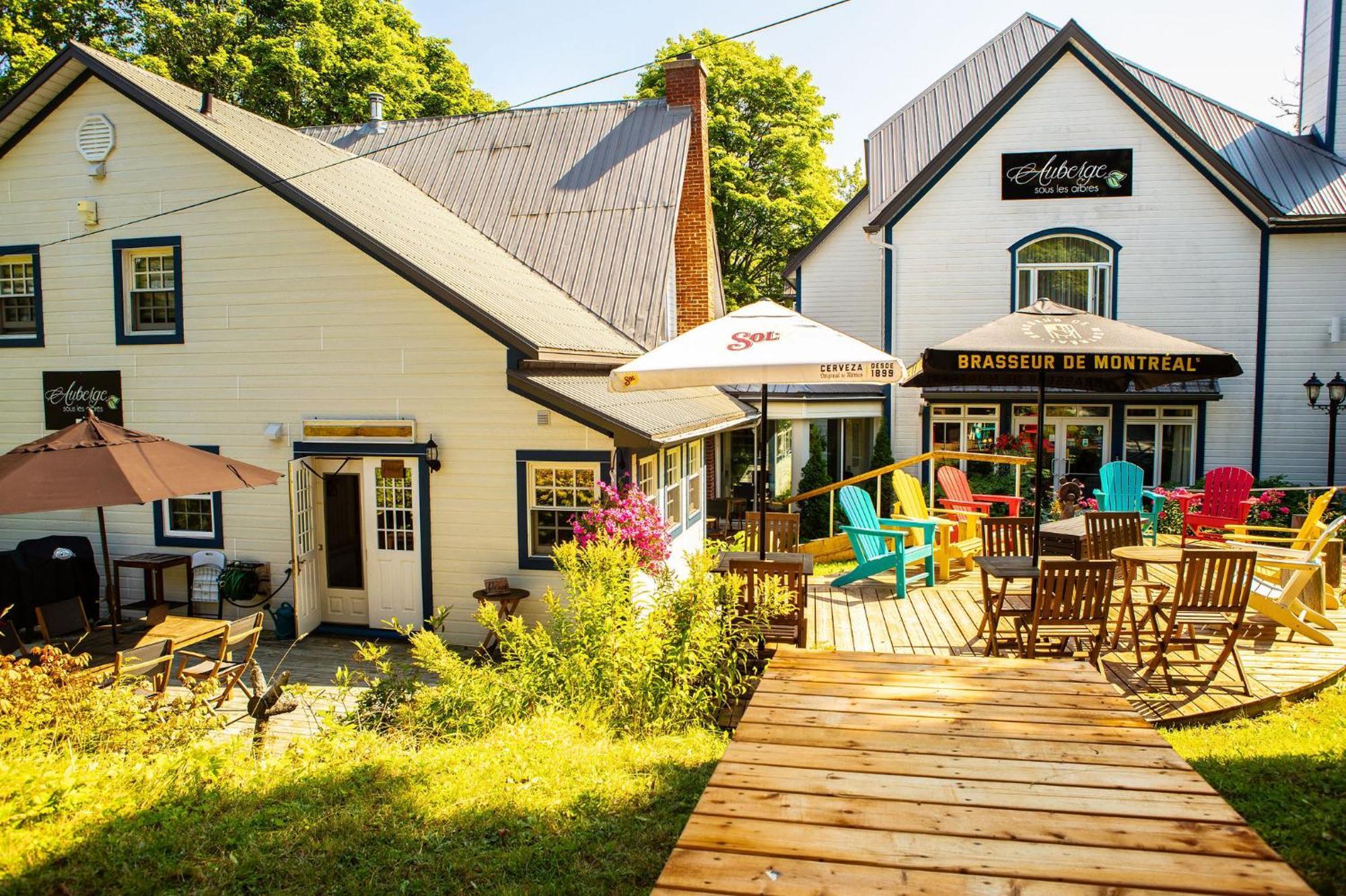 Auberge Sous Les Arbres Gaspé Zewnętrze zdjęcie