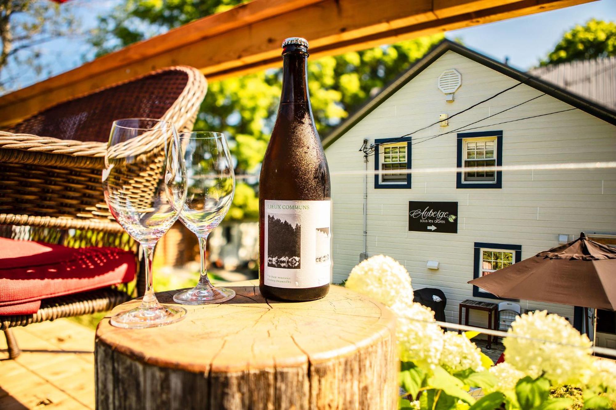 Auberge Sous Les Arbres Gaspé Zewnętrze zdjęcie